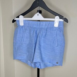 Lilly Pulitzer Light Blue High Waist Shorts
